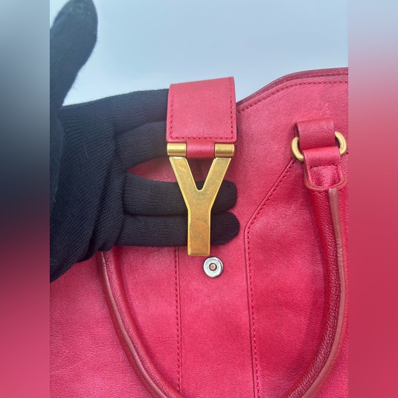 ❤️ Yves Saint Laurent (YSL) Medium Cabas ChYc Tote Bag A210E9ME9 - Picture 7 of 16